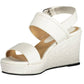 U.S. POLO ASSN. White Eco Leather Women Sandal