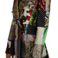 Dolce & Gabbana Elegant Multicolor Patchwork Blazer Jacket