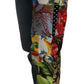 Dolce & Gabbana Patchwork Jacquard Denim Relaxed Jeans