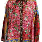 Dolce & Gabbana Elegant Silk Floral Print Blouse