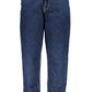 Tommy Hilfiger Blue Cotton Women Mom Jean