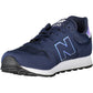 New Balance Blue Polyester Women Sneaker