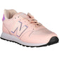 New Balance Pink Polyester Women Sneaker