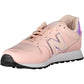 New Balance Pink Polyester Women Sneaker