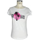 Yes Zee White Cotton Women T-Shirt