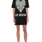 Love Moschino Chic Graphic Cotton T-Shirt Dress