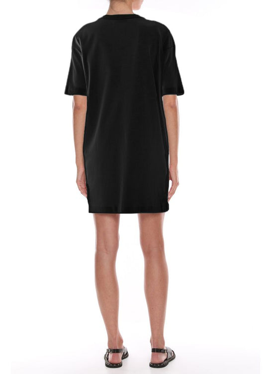 Love Moschino Chic Graphic Cotton T-Shirt Dress