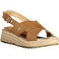 U.S. POLO ASSN. Brown Eco Leather Women Sandal