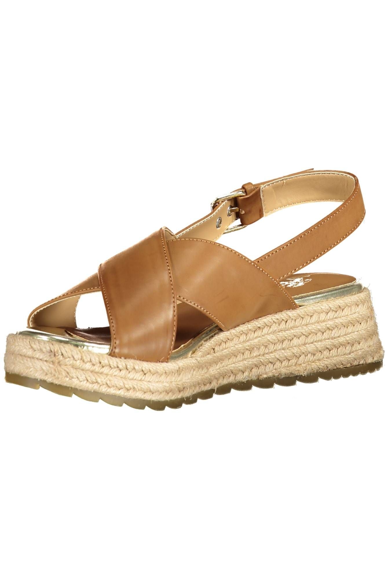 U.S. POLO ASSN. Brown Eco Leather Women Sandal