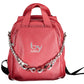 BYBLOS Red Polyurethane Women Backpack