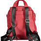 BYBLOS Red Polyurethane Women Backpack