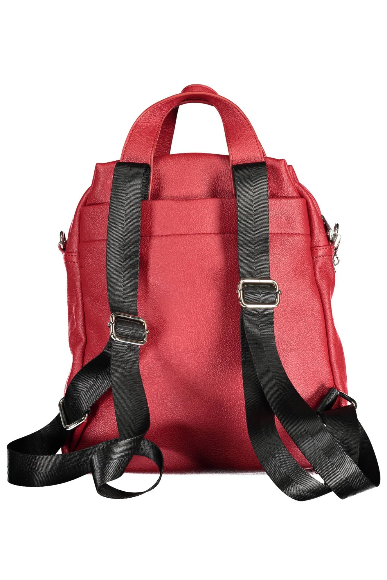 BYBLOS Red Polyurethane Women Backpack