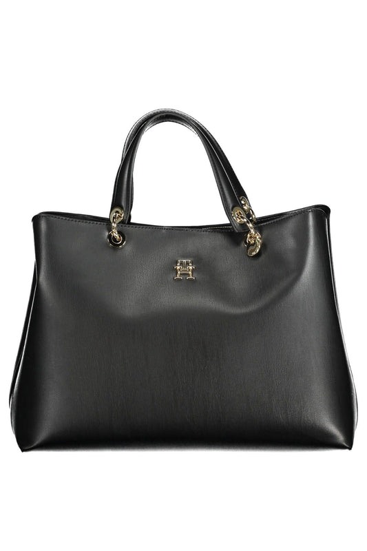 Tommy Hilfiger Black Polyethylene Women Handbag