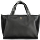 Tommy Hilfiger Black Polyester Women Handbag