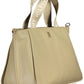 Tommy Hilfiger Beige Polyester Women Handbag