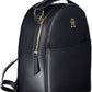 Tommy Hilfiger Blue Polyurethane Women Backpack