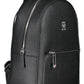 Tommy Hilfiger Black Polyurethane Women Backpack