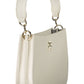 Tommy Hilfiger White Polyester Women Handbag