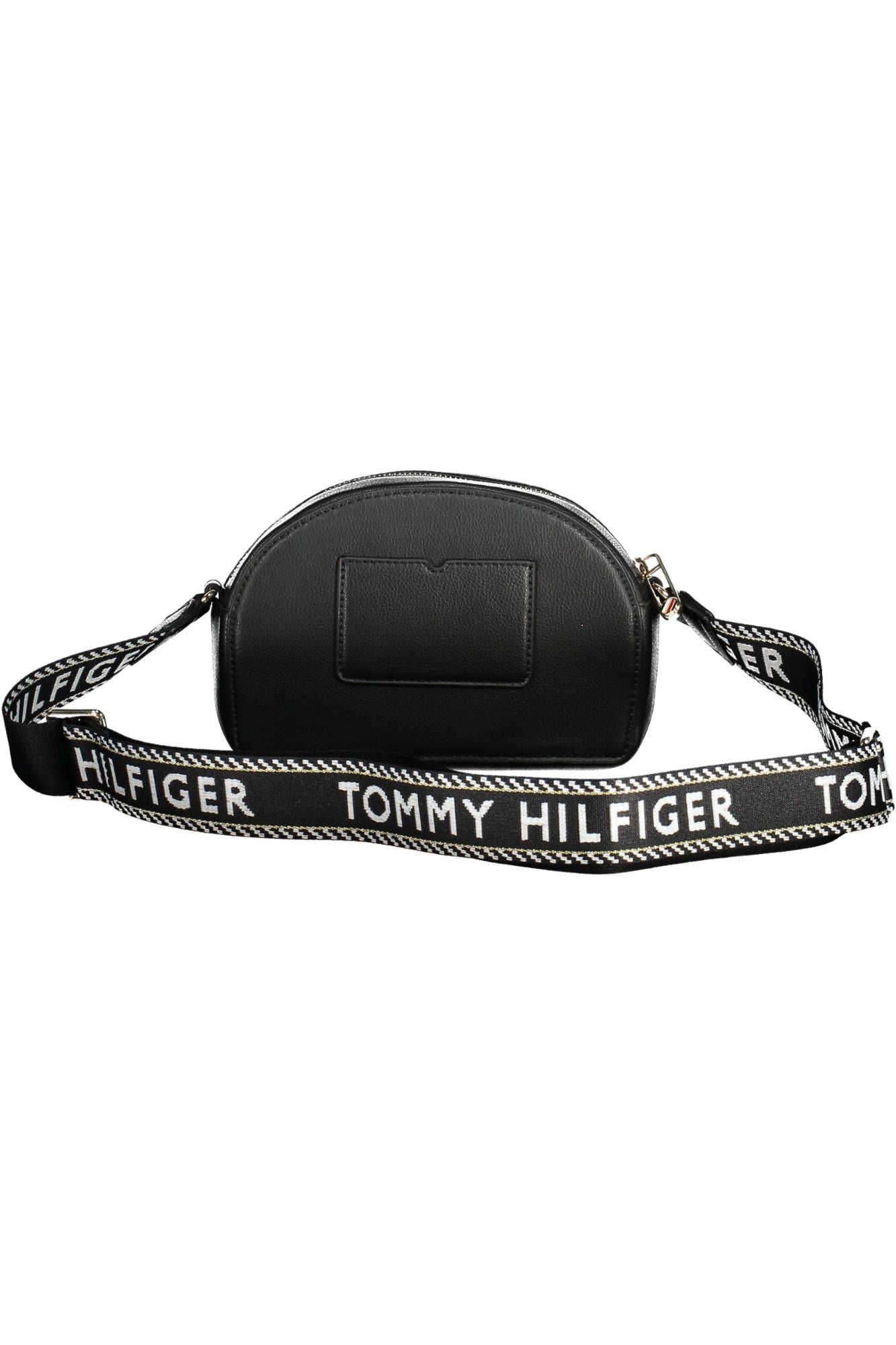 Tommy Hilfiger Black Polyester Women Handbag