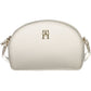 Tommy Hilfiger White Polyester Women Handbag