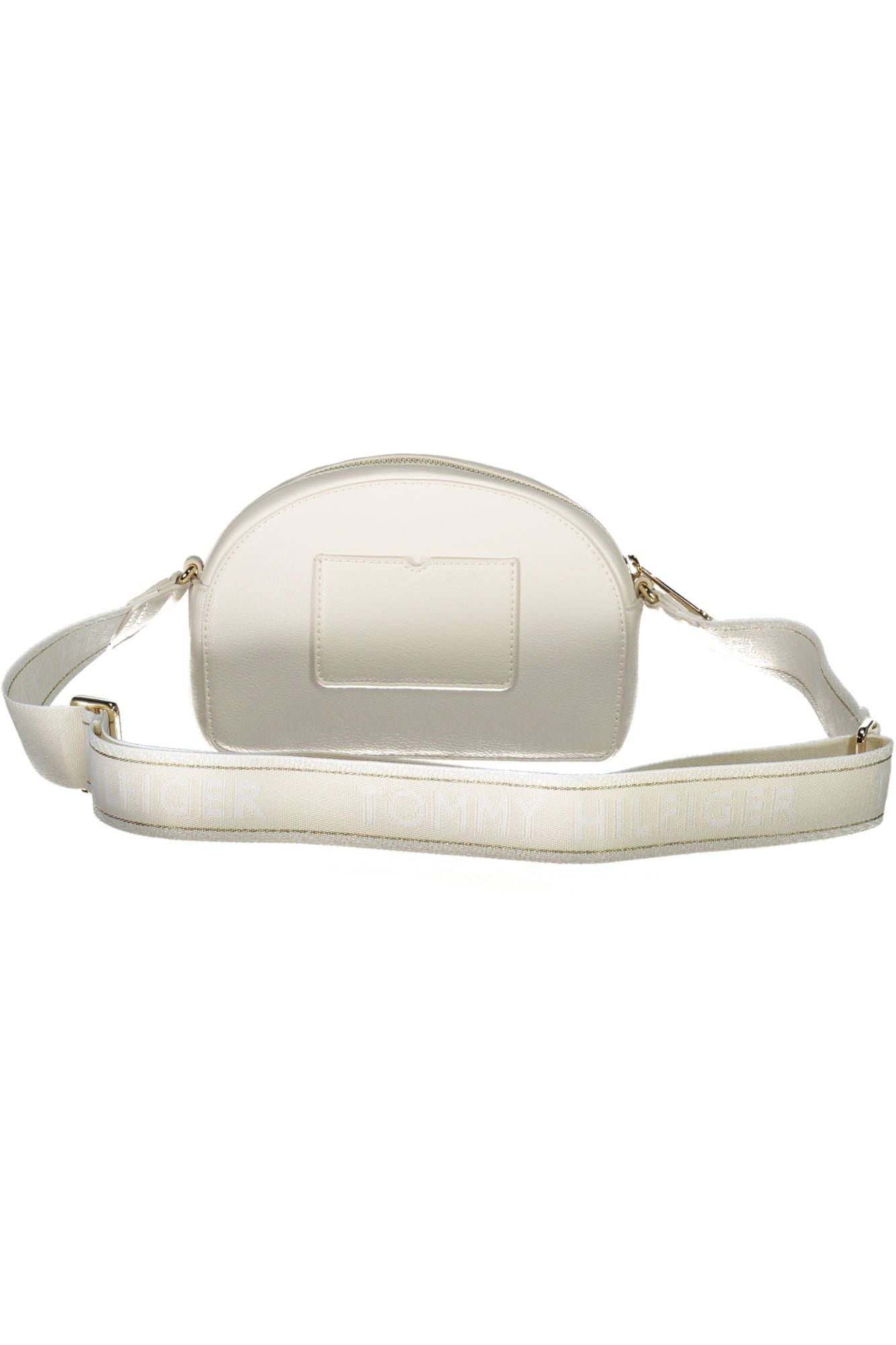 Tommy Hilfiger White Polyester Women Handbag