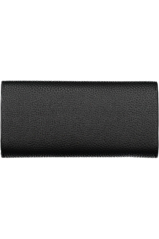 Tommy Hilfiger Black Polyurethane Women Wallet