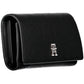 Tommy Hilfiger Black Polyurethane Women Wallet