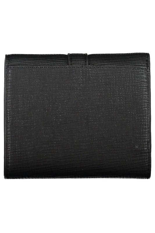 Tommy Hilfiger Black Polyurethane Women Wallet