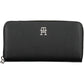 Tommy Hilfiger Black Polyurethane Women Wallet