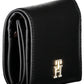 Tommy Hilfiger Black Polyurethane Women Wallet