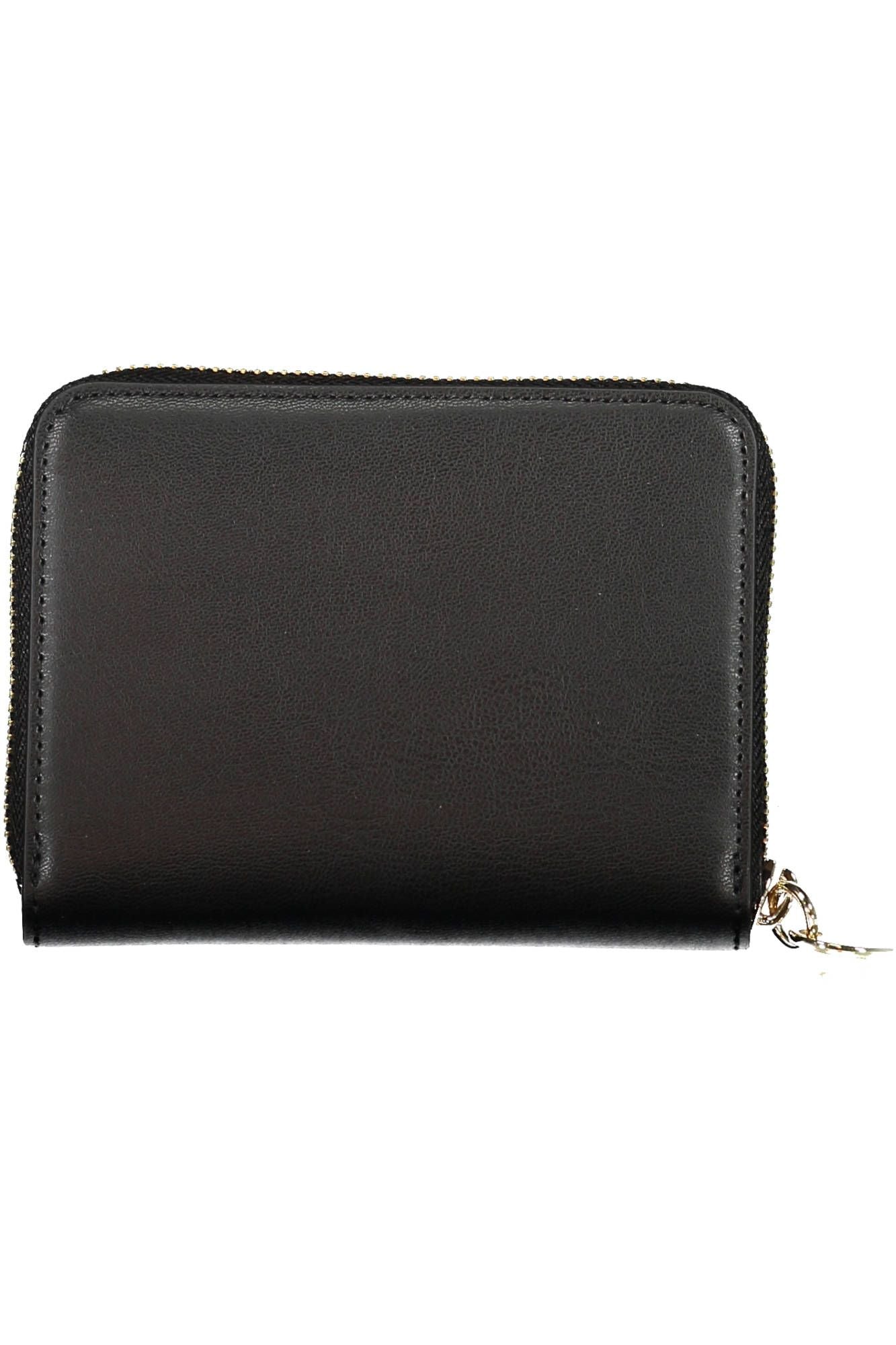 Tommy Hilfiger Black Polyurethane Women Wallet