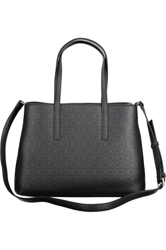 Calvin Klein Black Polyester Women Handbag