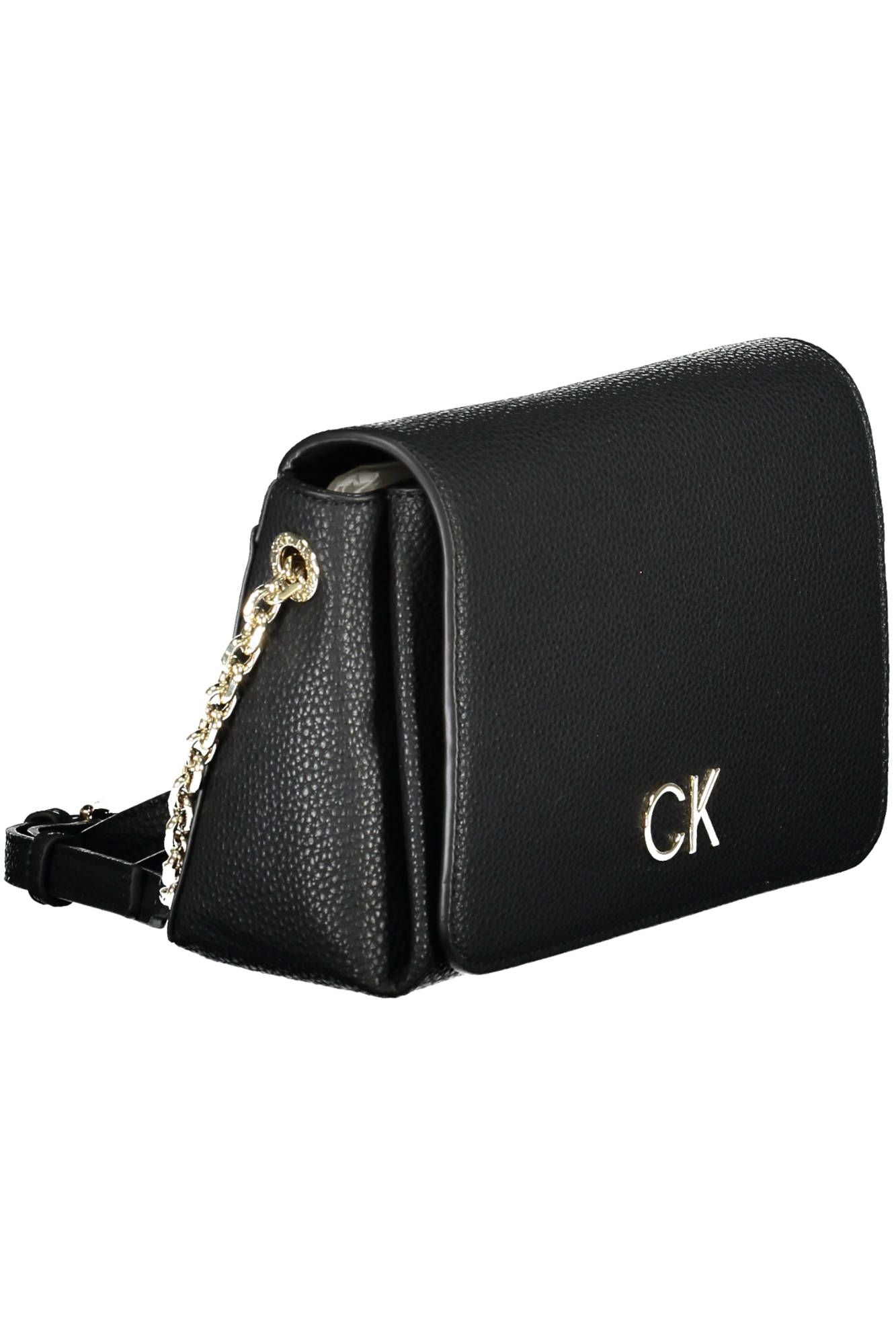 Calvin Klein Black Polyester Women Handbag