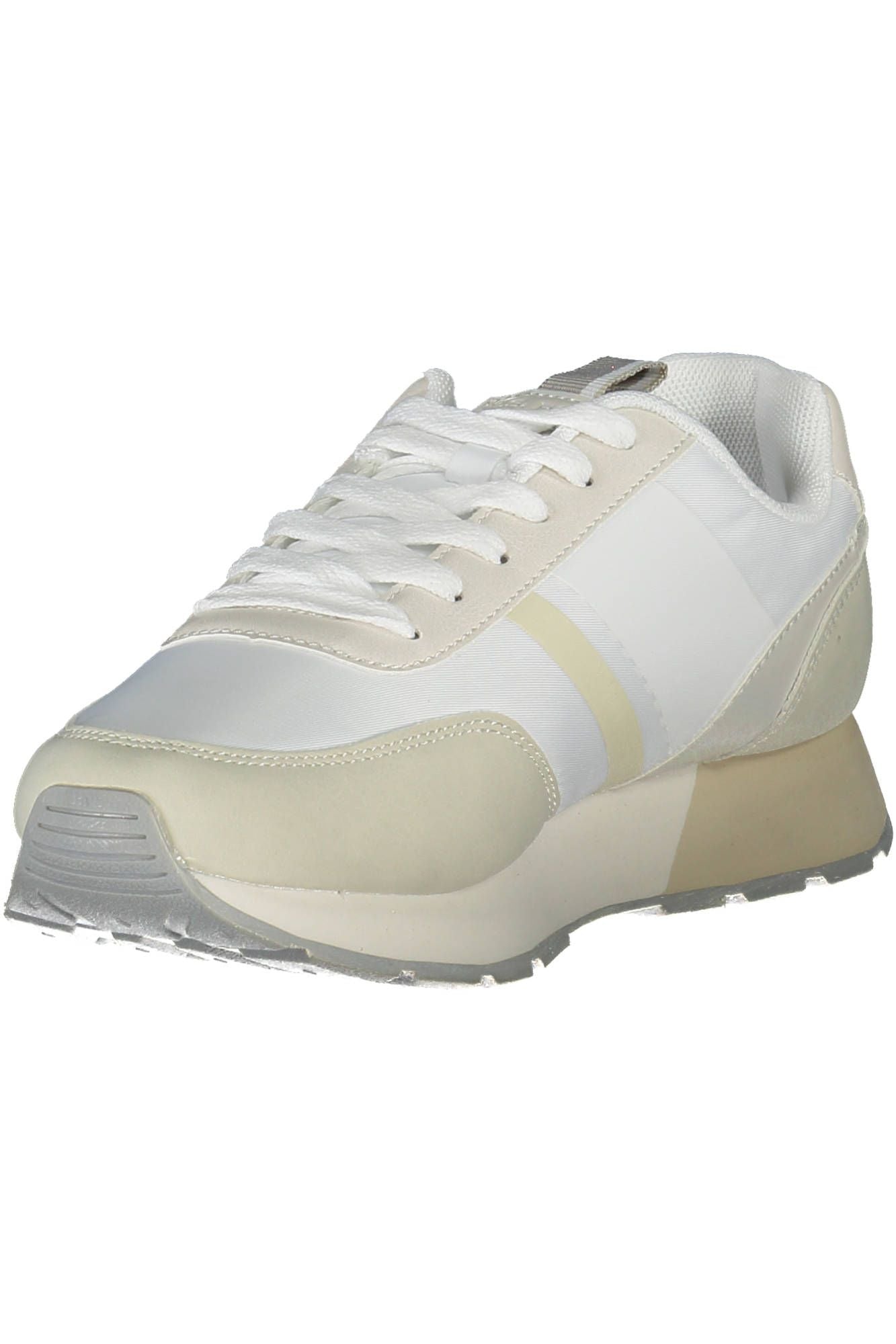 U.S. POLO ASSN. White Polyethylene Women Sneaker