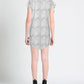 Yes Zee Chic Leopard Print Dress in Grey Tones