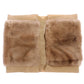 Dolce & Gabbana Exclusive Beige MINK Fur Scarf Wrap