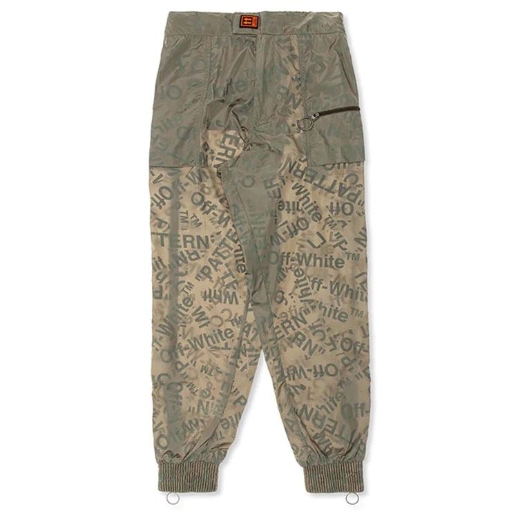 Off-White Army Chic Technical Fabric Trousers