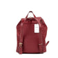 COACH Dempsey Red Apple Signature Jacquard Canvas Logo Patch Backpack