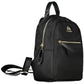 La Martina Black Nylon Women Backpack