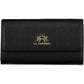 La Martina Black Polyurethane Women Wallet