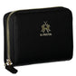 La Martina Black Polyurethane Women Wallet