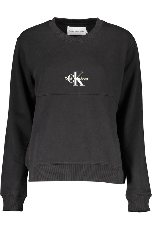 Calvin Klein Black Cotton Women Sweater