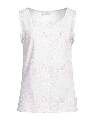 Yes Zee Pink Animalier Pattern Sleeveless T-Shirt