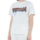 Comme Des Fuckdown Chic Graffiti Logo Cotton Tee