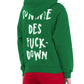 Comme Des Fuckdown Chic Green Hooded Cotton Sweatshirt with Logo Embroidery