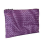 Bottega Veneta Women's Medium Purple Pouch Cosmetic Bag