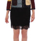 Dolce & Gabbana Elegant Multicolor Crystal Jacket Coat