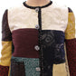 Dolce & Gabbana Elegant Multicolor Crystal Jacket Coat