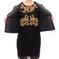 Dolce & Gabbana Elegant Multicolor Crystal Jacket Coat