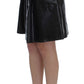 Exte Elegant Two-Piece Black Skirt Suit